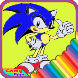 ikon Gamy Coloring App SONIC