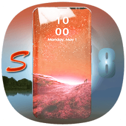 samsung galaxy - mobile Launcher for Galaxy S8 أيقونة