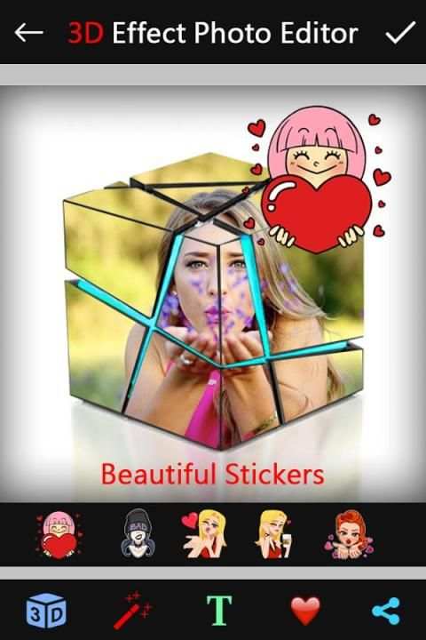 3D Effect Photo Editor 2 تصوير الشاشة