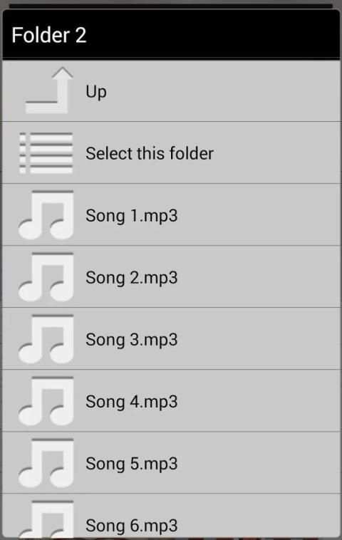 Easy Music Player 1 تصوير الشاشة