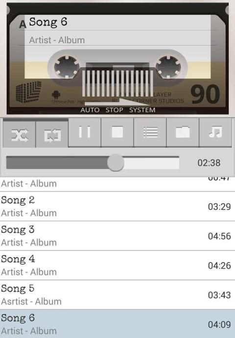 Easy Music Player 5 تصوير الشاشة