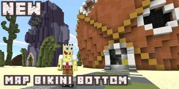 Map Bikini Bottom for PE screenshot 1
