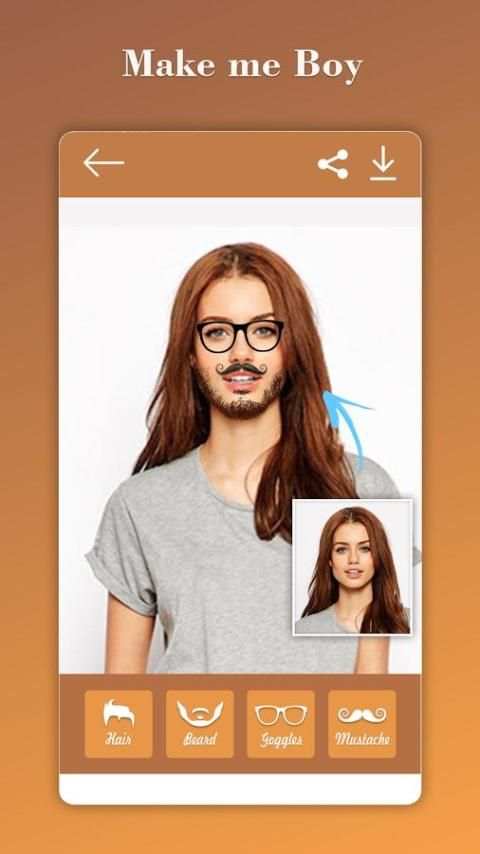Face Changer : Man Photo Editor 1 تصوير الشاشة