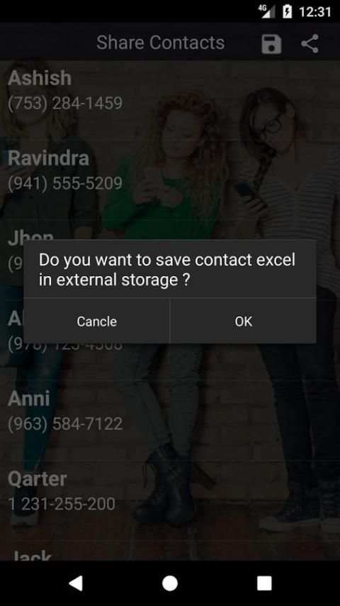 Save Contact स्क्रीनशॉट 3