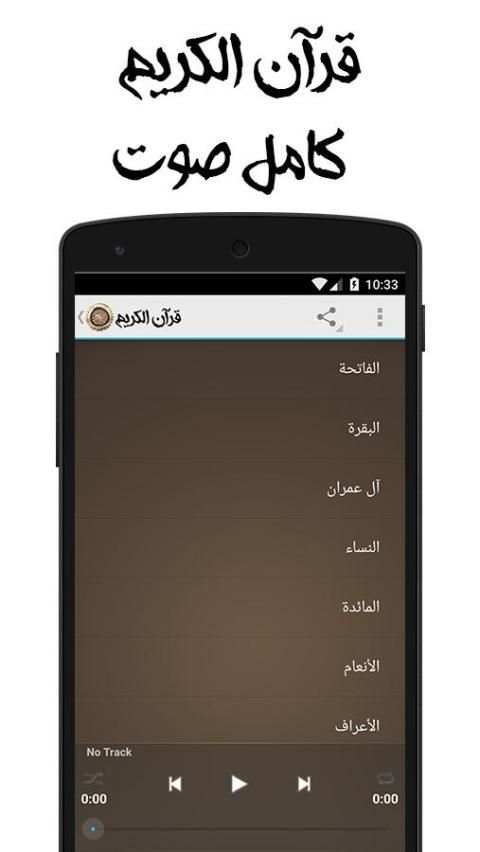 قرآن الكريم صوت بدون نت screenshot 3