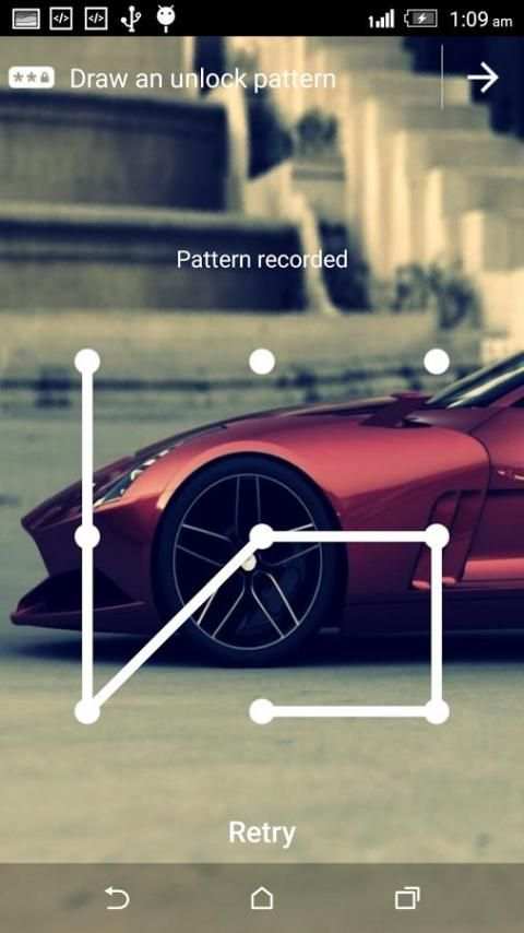 Car App Lock Theme स्क्रीनशॉट 1