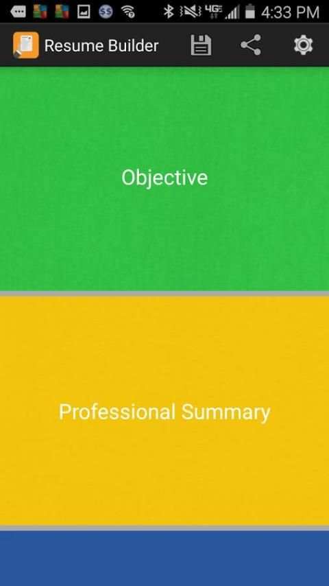Resume Builder app screenshot 7