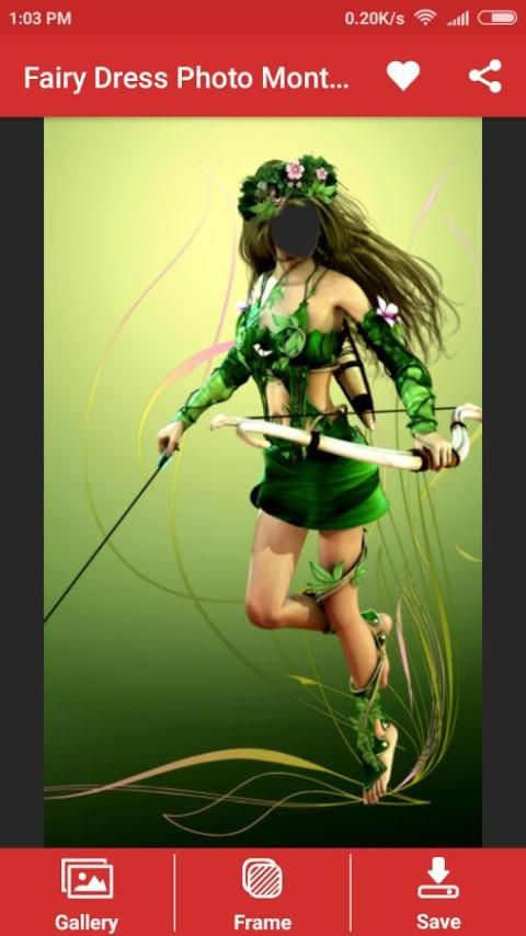Fairy Dress Photo Montage скриншот 4