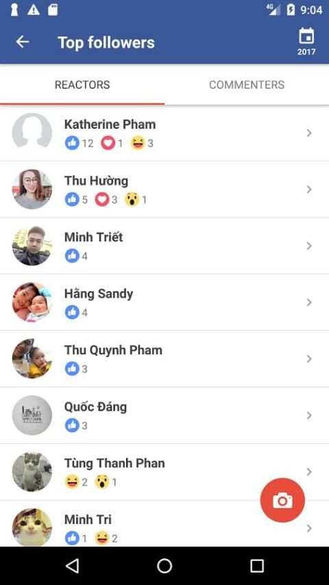 socialStalker - Facebook statistics and stalking screenshot 4