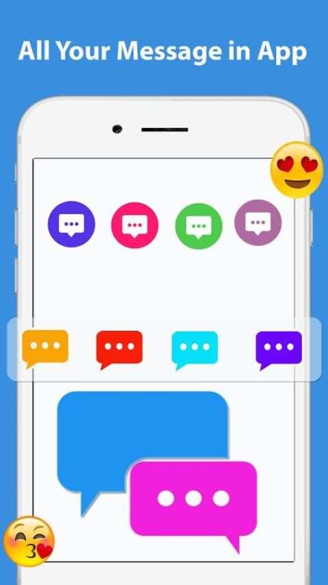 Messenger & Messenger Chat Free Text ,Video Call screenshot 5