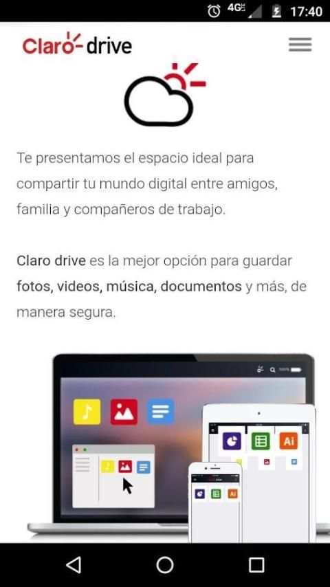 Claro drive screenshot 4