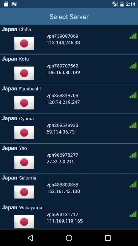 VPN Proxy screenshot 2