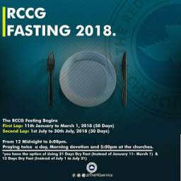 RCCG Fasting and Prayers 2018