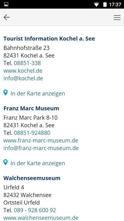 Franz Marc Kunstspaziergang screenshot 2