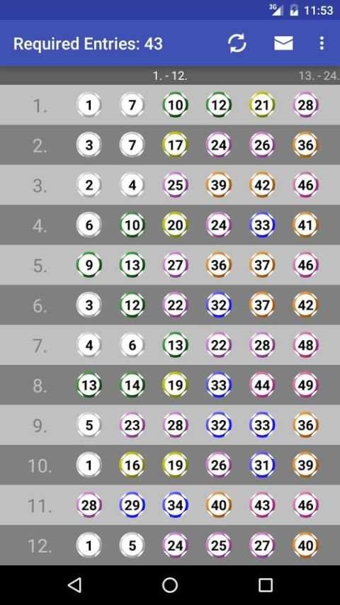 Win Lotto! - Free स्क्रीनशॉट 2