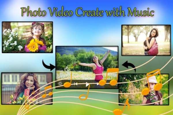 Photo Video Create with Music скриншот 3