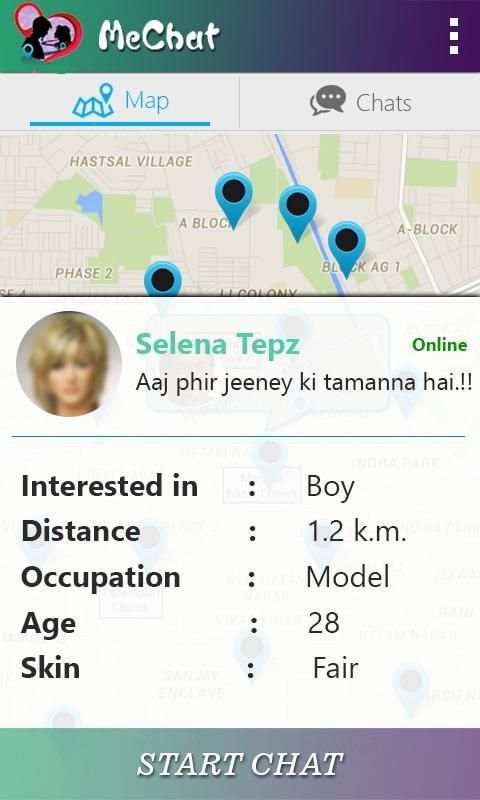 MeChat Chat Love, Meet, Dating скриншот 1