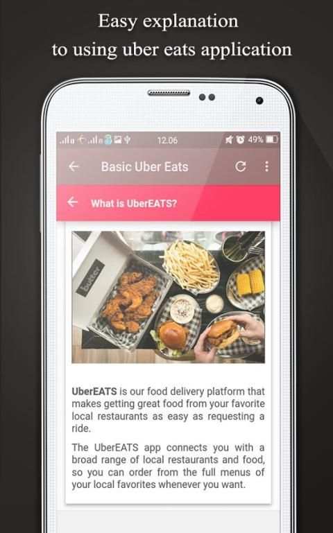 Guide Uber EATS 2017 скриншот 4