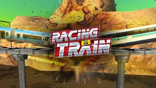 Racing in Train - Euro Games screenshot 1