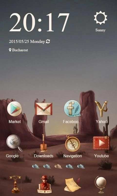 Cowboy ZERO Launcher स्क्रीनशॉट 1
