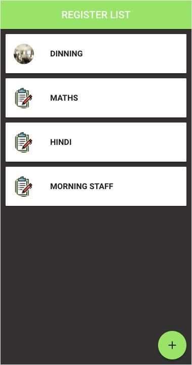 Attendance Register скриншот 6