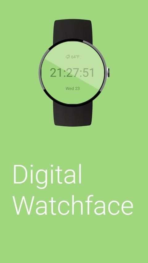 Color Clock Watch Face screenshot 8