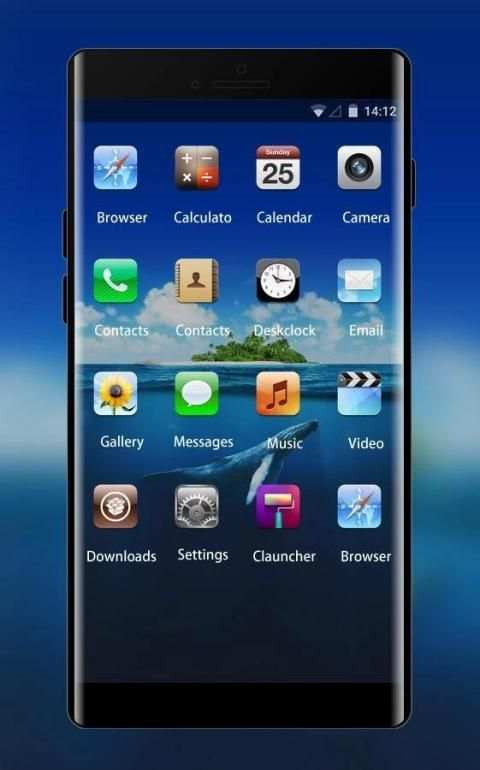 Theme for iPhone 6s Plus Launcher Wallpaper HD screenshot 3