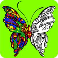 Butterfly Coloring Book for Adults 2017 Free