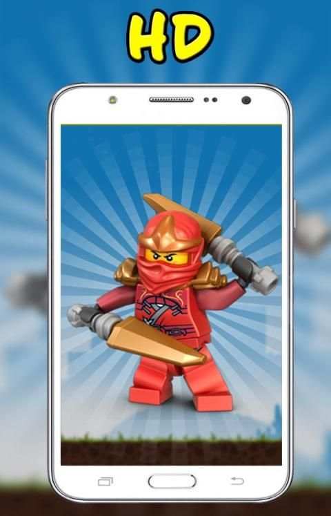 HD Lego Ninja Wallpaper screenshot 2