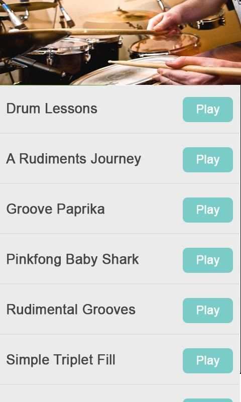 Drum Lesson Videos 2 تصوير الشاشة