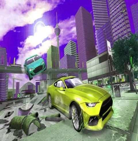 Auto Driving Car Simulator screenshot 1
