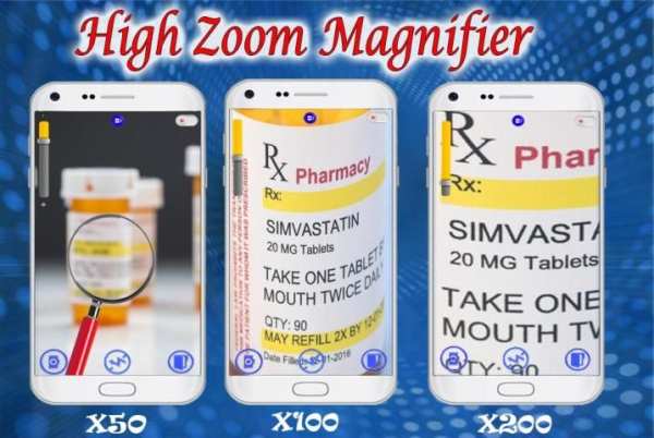 Loupe Glass Magnifier Zoom Camera HD - Pro скриншот 4