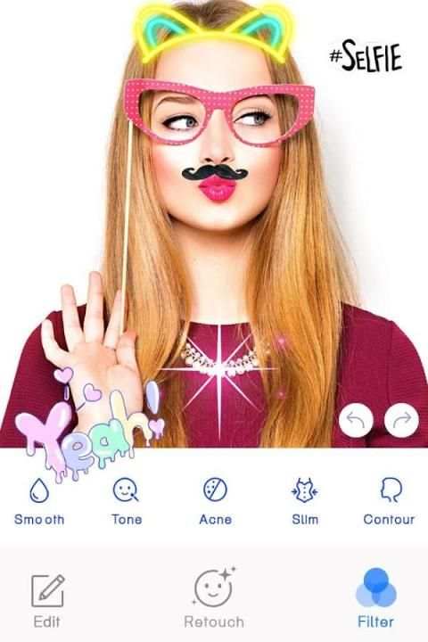 Beautypluse selfie camera स्क्रीनशॉट 1