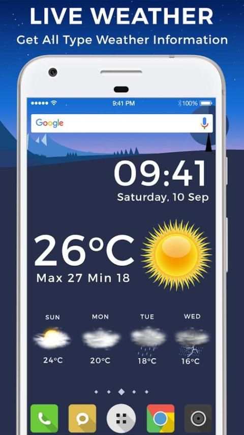 Local Weather 1 تصوير الشاشة