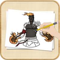 How To Draw Shadow Fight Heroes