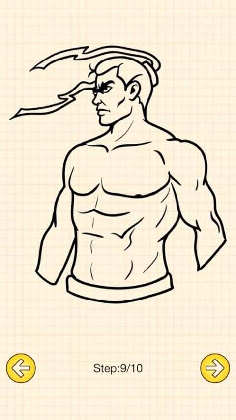 How To Draw Shadow Fight Heroes 1 تصوير الشاشة