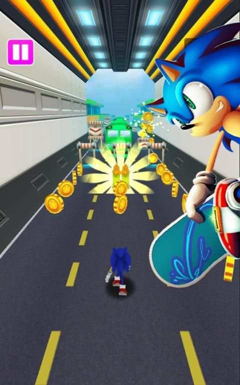 Sonic Runners Hoverboard Adventure screenshot 4