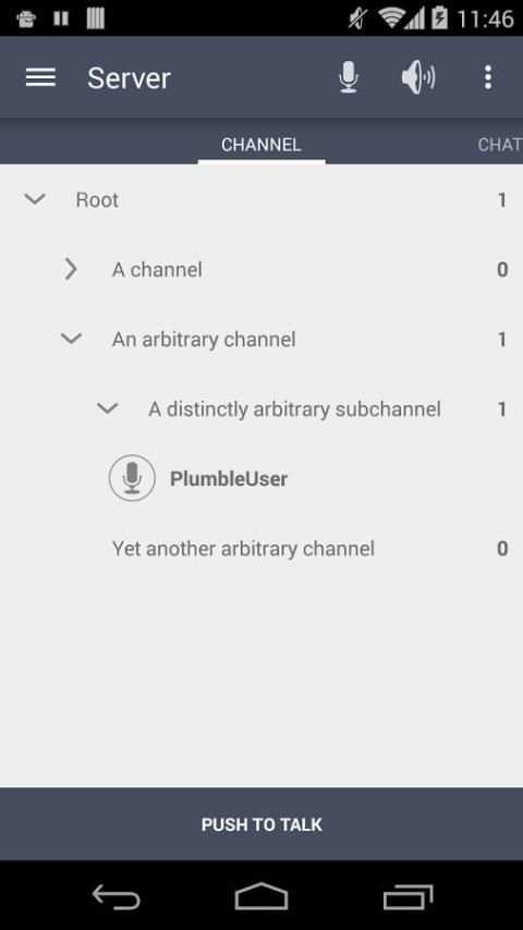 Plumble - Mumble VOIP (Free) скриншот 6