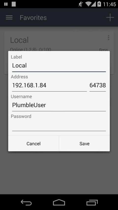 Plumble - Mumble VOIP (Free) screenshot 7