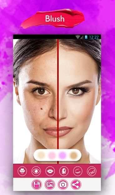 Photo Face Makeup - Makeup Cam скриншот 5