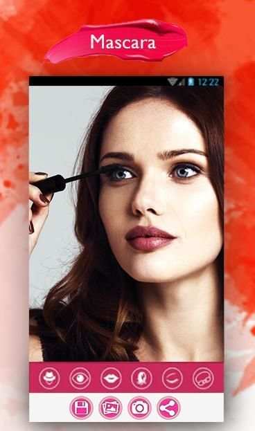 Photo Face Makeup - Makeup Cam скриншот 3