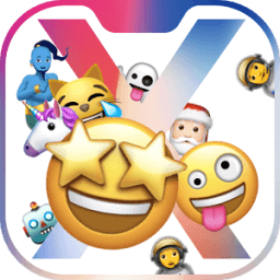 iPhone X Emoji Keyboard أيقونة