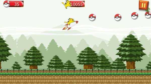 pikachu adventure ninja screenshot 2