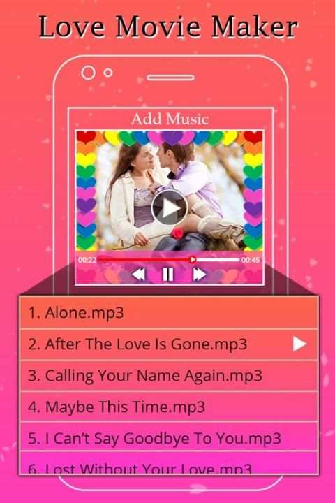 Love Movie Maker screenshot 4