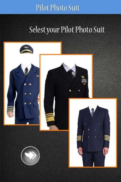 Pilot Man Photo Suit Editor 5 تصوير الشاشة