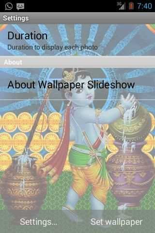 Krishna Live Wallpaper 1 تصوير الشاشة