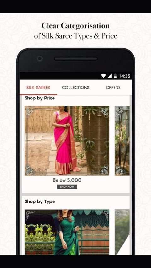 Picksilk - Silk Saree Shopping screenshot 1
