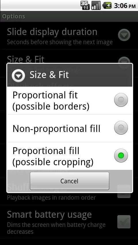 Photo Slides (Photo Frame) 5 تصوير الشاشة