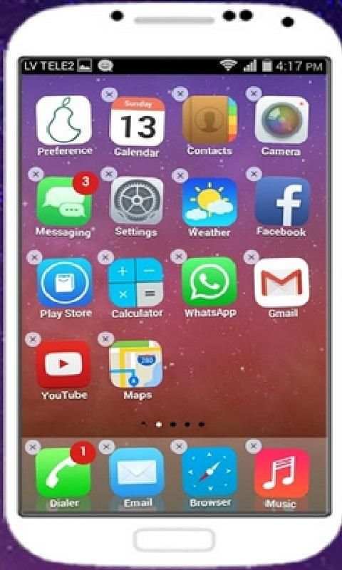 luncher ios7 screenshot 1