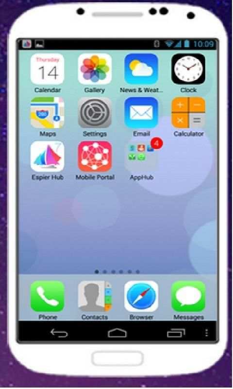 luncher ios7 screenshot 2